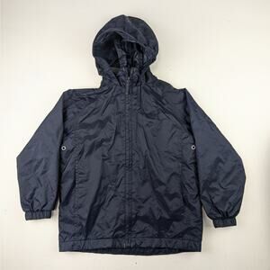 Lands' End Fleece-Lined Windbreaker Jacket